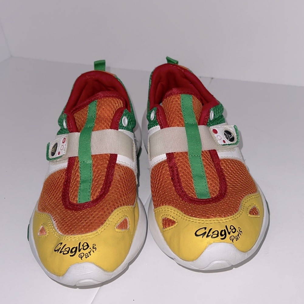 Colorful Glagla Paris Shoes Size Mens, Women’s and kids No Laces Slip